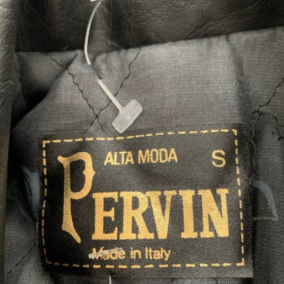 Vintage Leather Jacket/ Faux leather/ 1980/90s/NWT - Picture 6 of 9